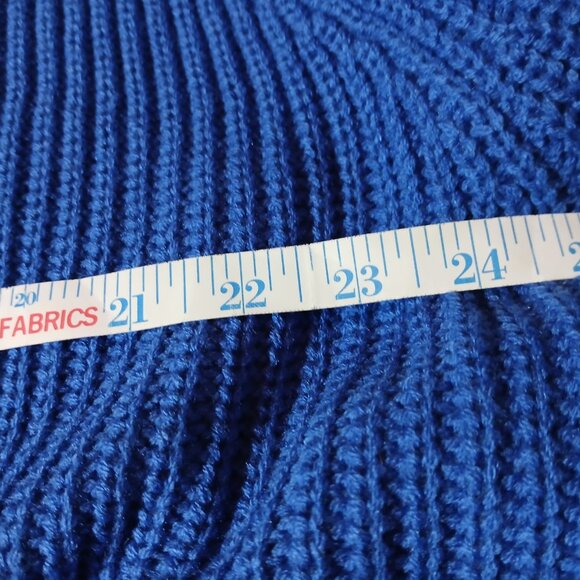 Women's 4x Royal Blue Cardigan with pockets - Picture 5 of 9
